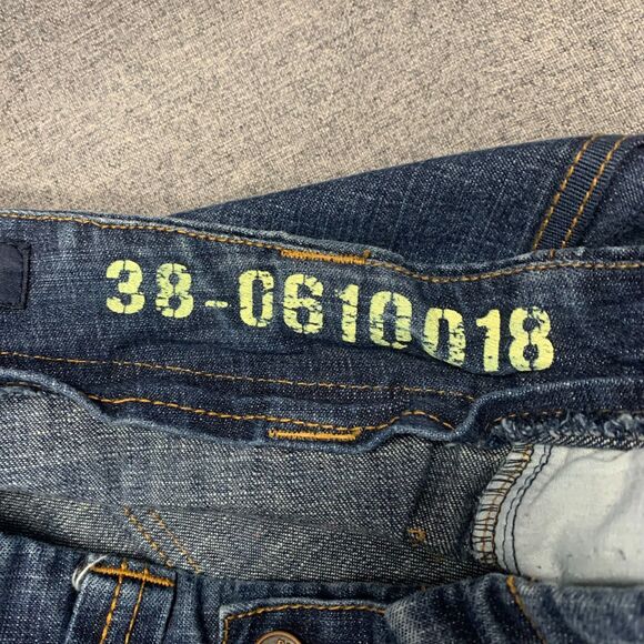 Marithe Francois Girbaud Jeans Tactical Baggy Cargo 34x32 - Picture 10 of 15